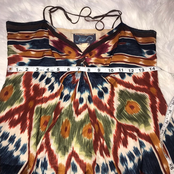 Anthropologie Burning Torch Multicolor Dress - Picture 6 of 8
